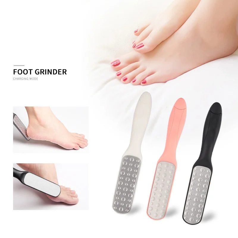 

HEALLOR Foot Care Tool Double-sided Stainless Steel Footplate Foot Grinder Files for Feet Dead Skin Callus Peel Remover
