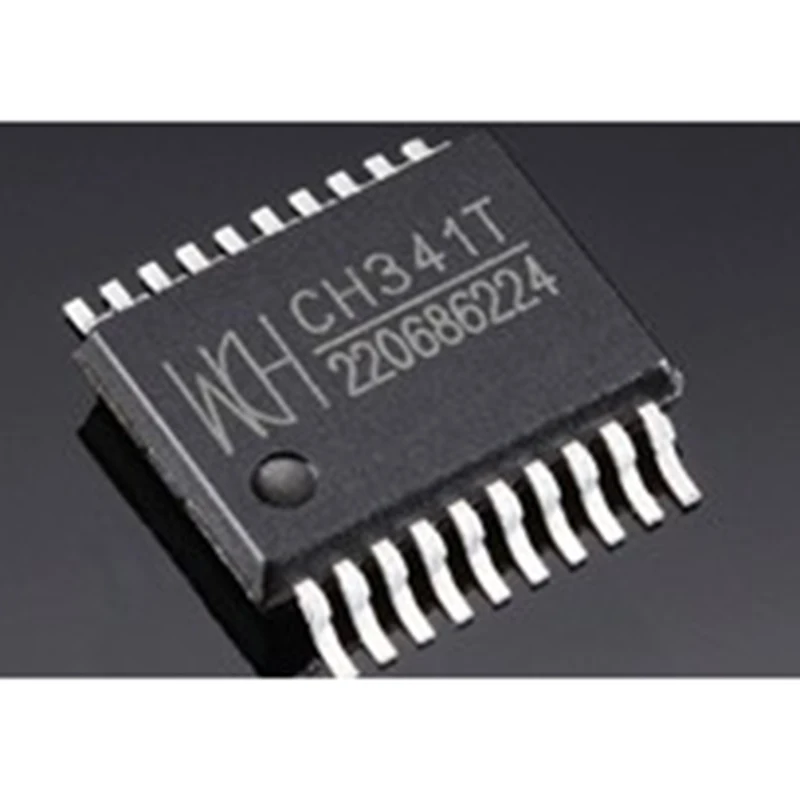 Оригинальный Новый CH341T CH341 SSOP-20 USB-кабель для передачи шины с последовательным портом, автомобильный чип IC, автомобильные аксессуары