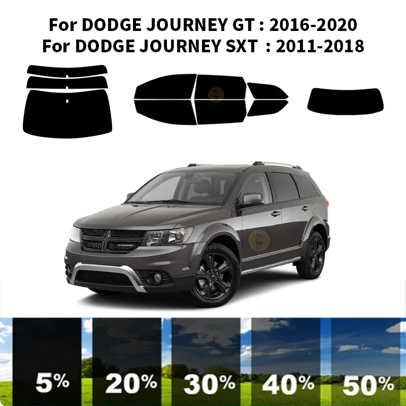 

Precut nanoceramics car UV Window Tint Kit Automotive Window Film For DODGE JOURNEY GT 2016-2020