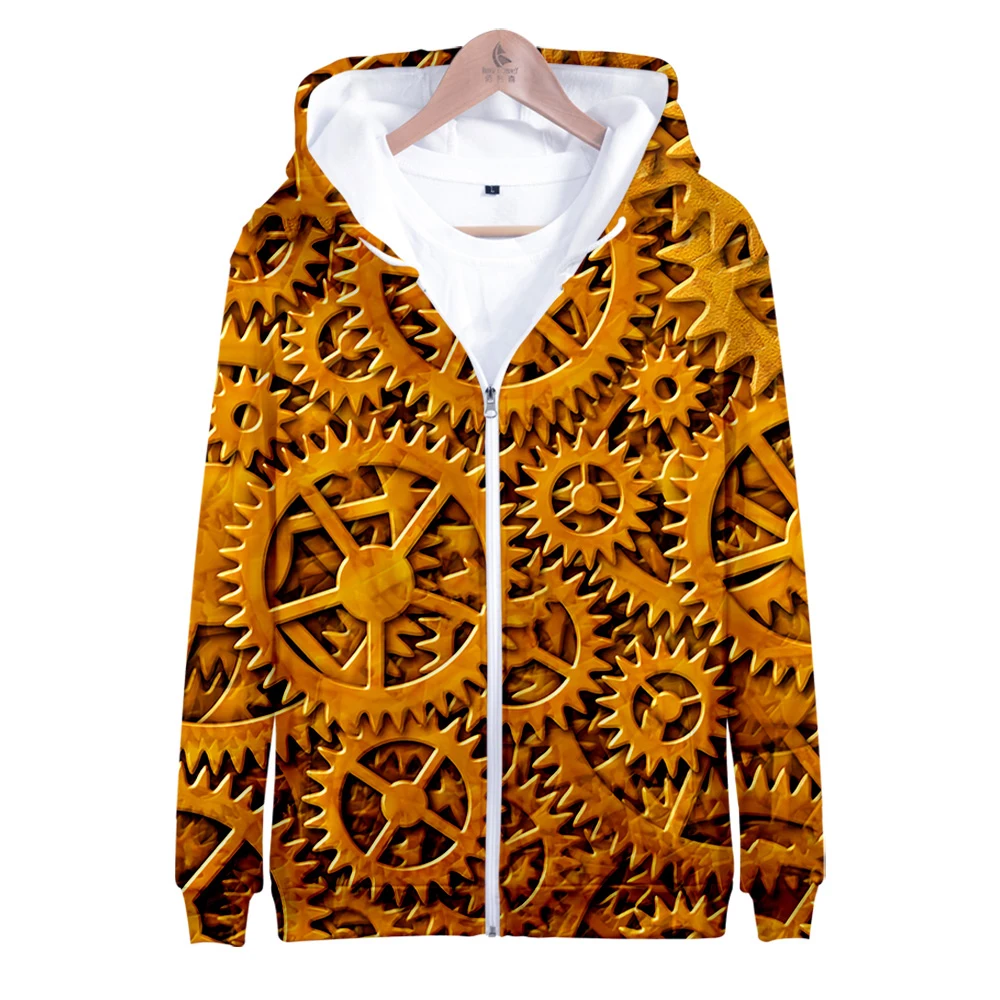 

Свитшот на молнии для мужчин и женщин, уличная модная куртка из чистого хлопка на молнии, одежда в стиле хип-хоп