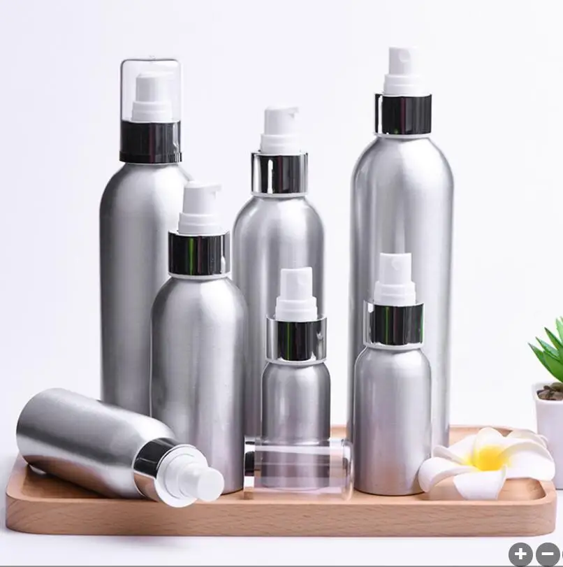 30ml50ml100ml120ml150ml200ml250ml в алюминиевой бутылке зеркальный Тонер распылитель воды