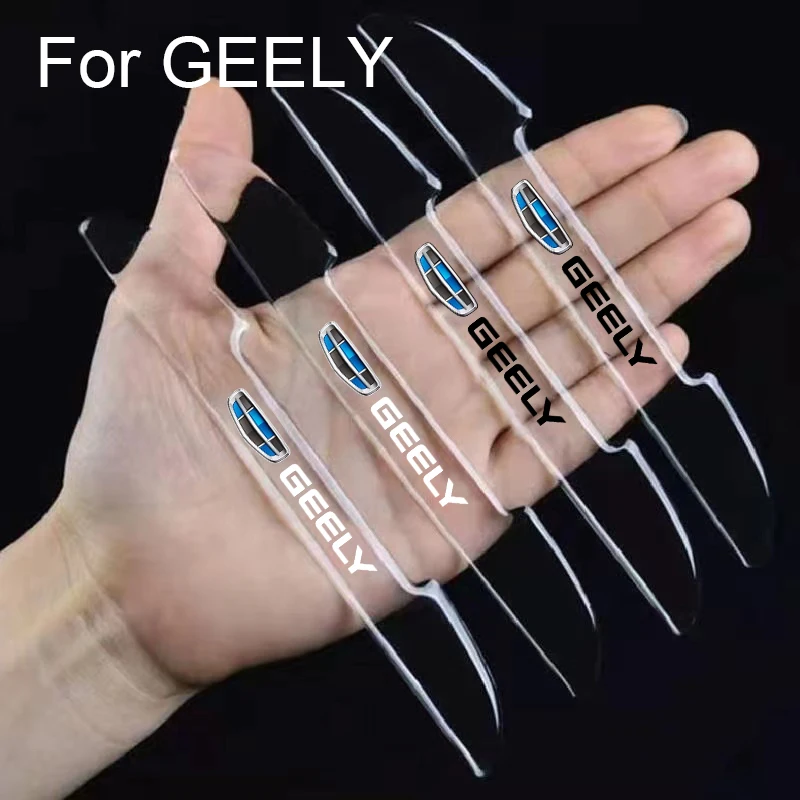 

Car door anti-collision strip decoration Edge Bumper strip Protective Stickers For geely emgrand ec7 ec8 ck atlas ck2 ck3 gt gc9