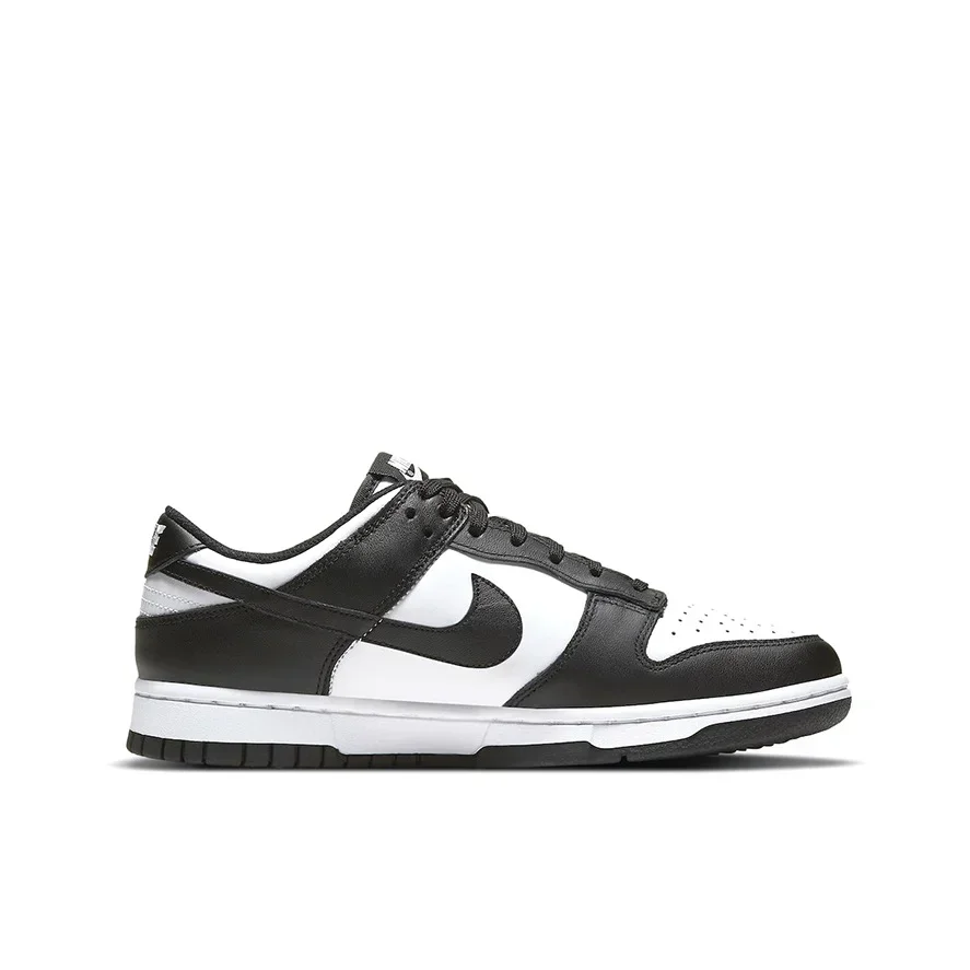 Фото Nike Dunk Retro Low Детская обувь Кроссовки для мальчиков и девочек Детская обувь Черно-белая панда для подростков №2