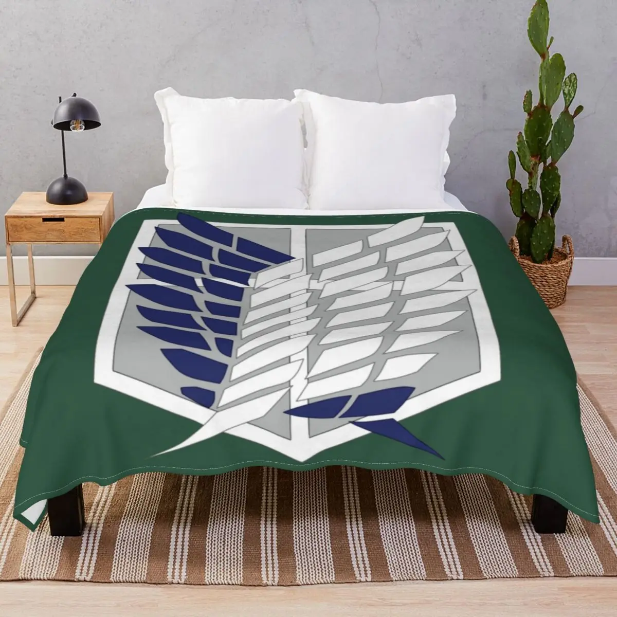 Wings Of Freedom Logo Blankets Velvet Textile Decor Multi-function Throw Blanket for Bedding Home Couch Travel Cinema