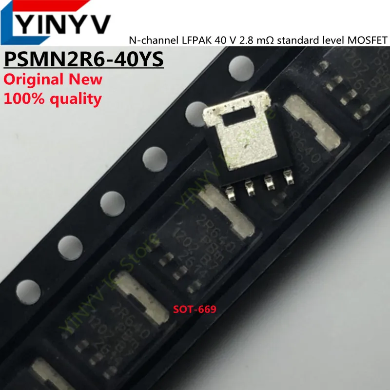 

5-10pcs PSMN2R6-40YS 2R640 SOT-669 PSMN2R6 40YS N-channel LFPAK 40 V 2.8 mΩ standard level MOSFET Original New 100% quality