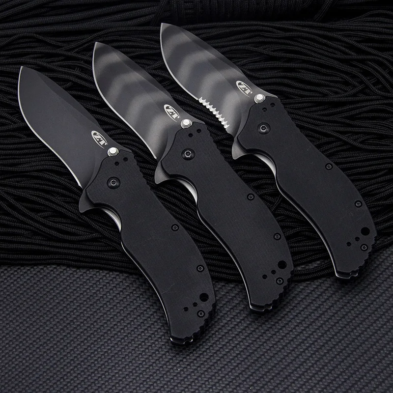 

ZT0350 Tactical Survival Hunting Camping Pocket Folding Knife Ball Bearing 8Cr13Mov Blade G10 Handle knives Outdoor EDC Tool