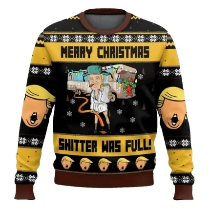 Christmas parent-child clothing autumn long-sleeved cartoon print Santa jumper spring and new