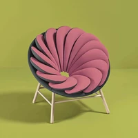 designer frp petal chair leisure creative showroom sunflower wing chair lounge sofa chair armchair