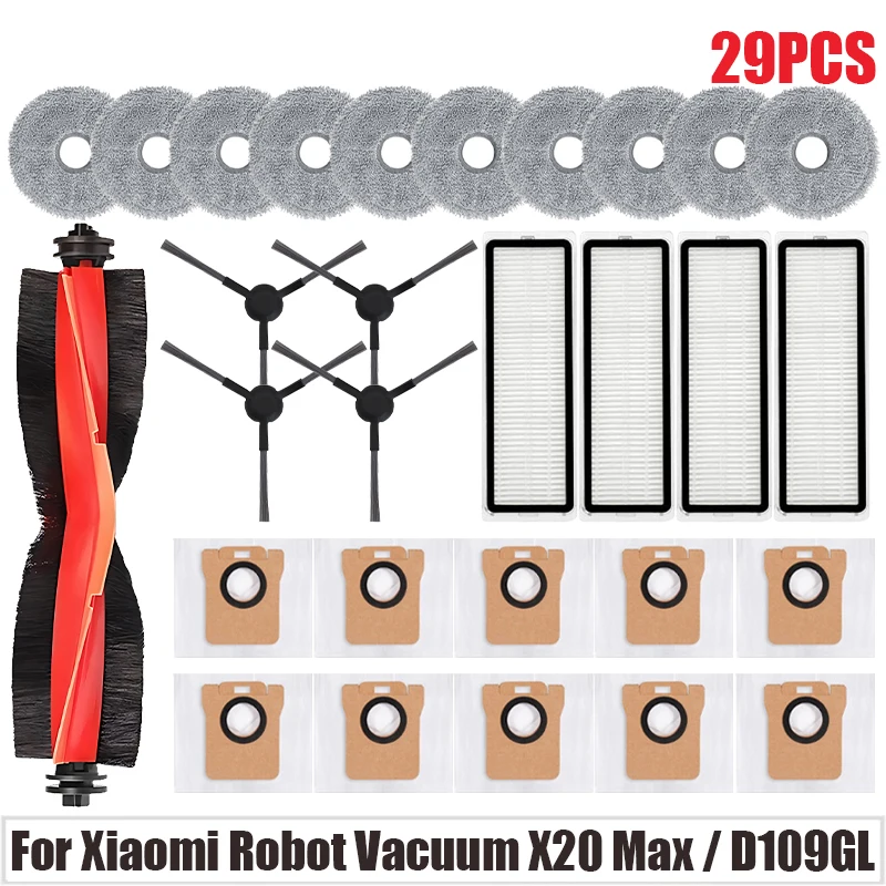 

Детали для робота-пылесоса Xiaomi X20 Max / D109GL