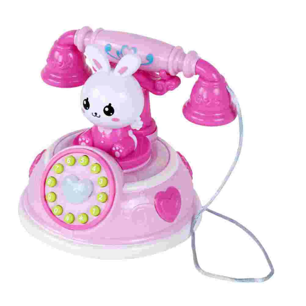 

Kids Kids Squiz Toys Baby Toy Puzzle Toy Simulated Telephone Various Little Bunny Childrens Telephone