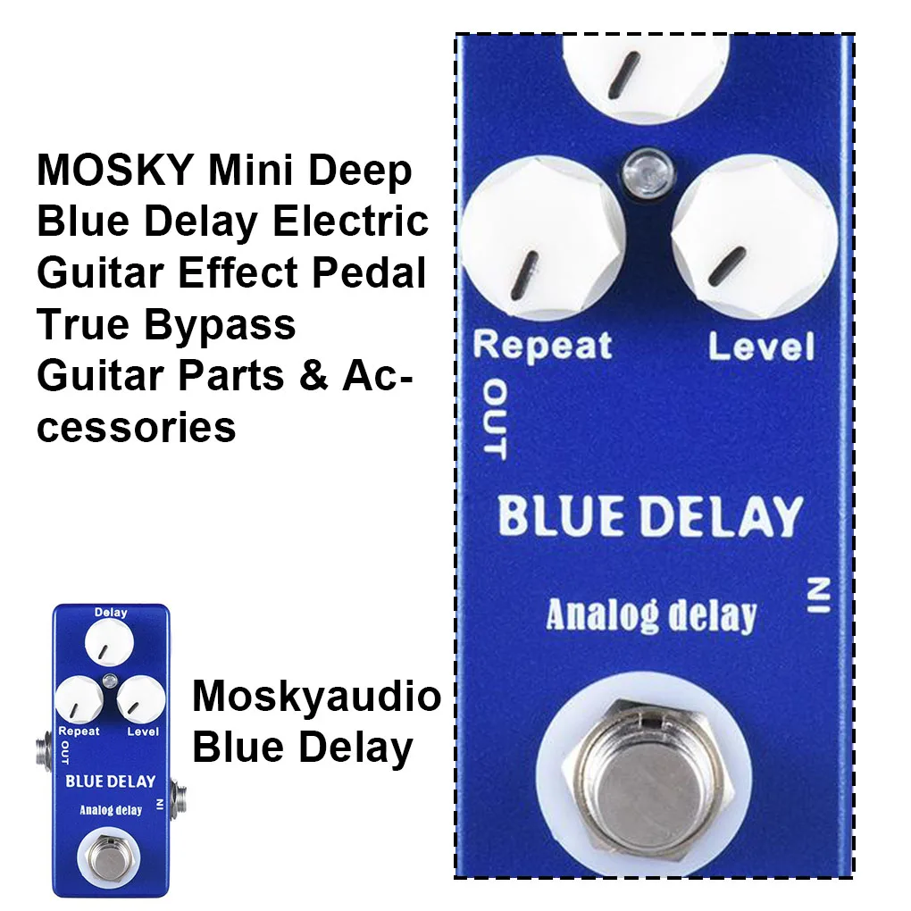 

Moskyaudio Electric Guitar Effect Pedal Musical Instrument Accessories