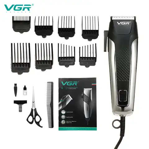 Машинка для стрижки волос VGR профессиональная электрическая машинка для стрижки волос Волшебные машинки для стрижки волос для взрослых Про...