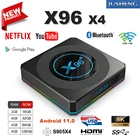 ТВ-приставка X96 X4, Android 2021, 8K, Amlogic S905X4, 4 + 3264 ГБ