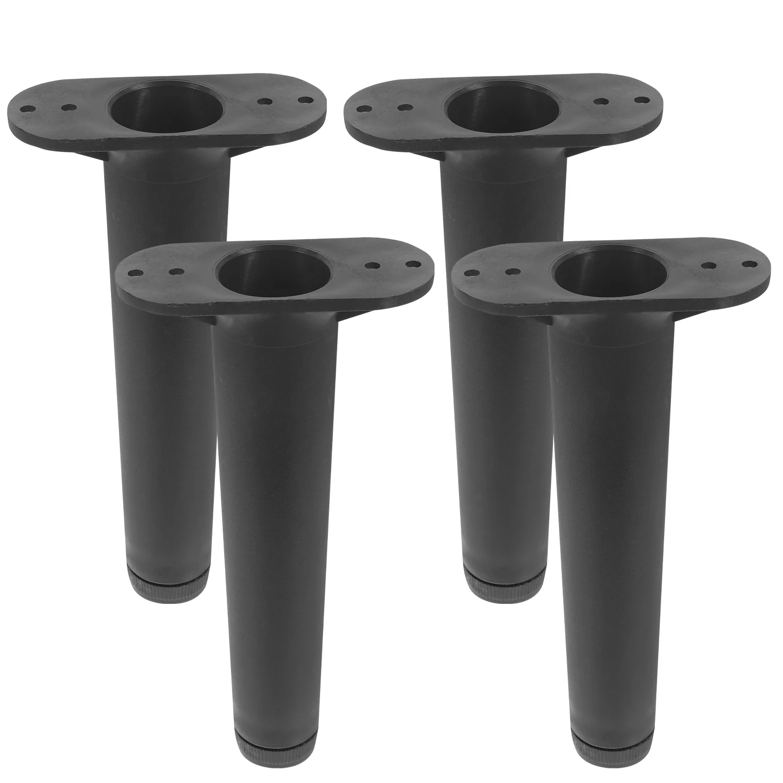 

4 Pcs Telescopic Bed Support Frame Metal Bracket Adjustable Bases Plastic Steel Legs Height