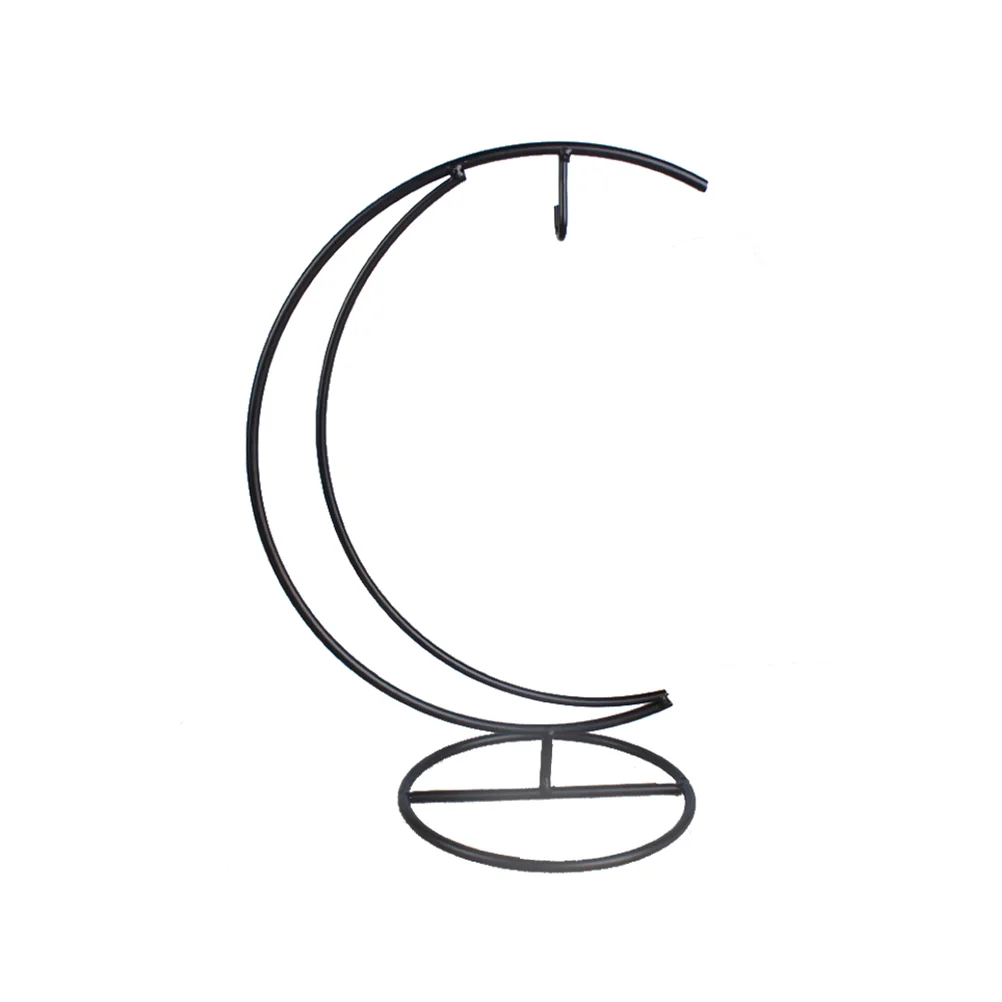 

Stand Ornament Iron Display Hanging Holder Globe Rack Plantpendulum Lantern Hanger Pot Hookpothook Air Terrarium Shaped Flower