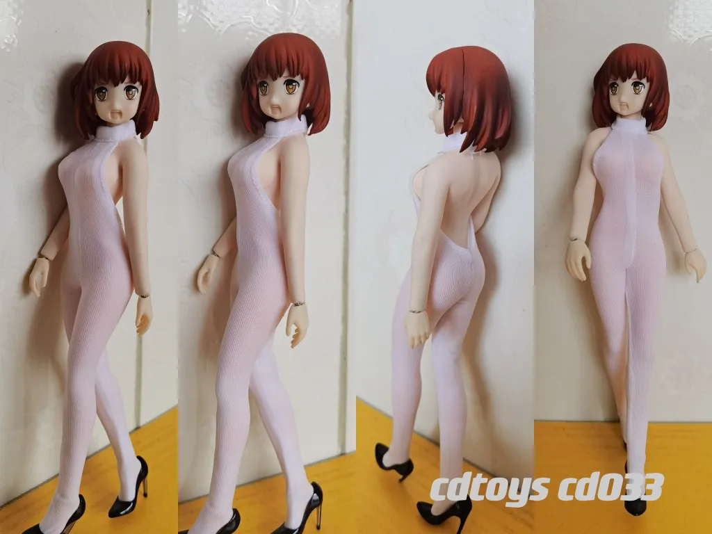 

cdtoys cd043 1/12 scale female clothes sexy jumpsuit tights fit 6'' action figure