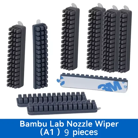 Щетка-насадка для Bambu Lab A1, силиконовая щетка для стеклоочистителя, скрубберы с насадкой для Bambulab A1, инструмент для чистки, аксессуары для 3D-принтеров