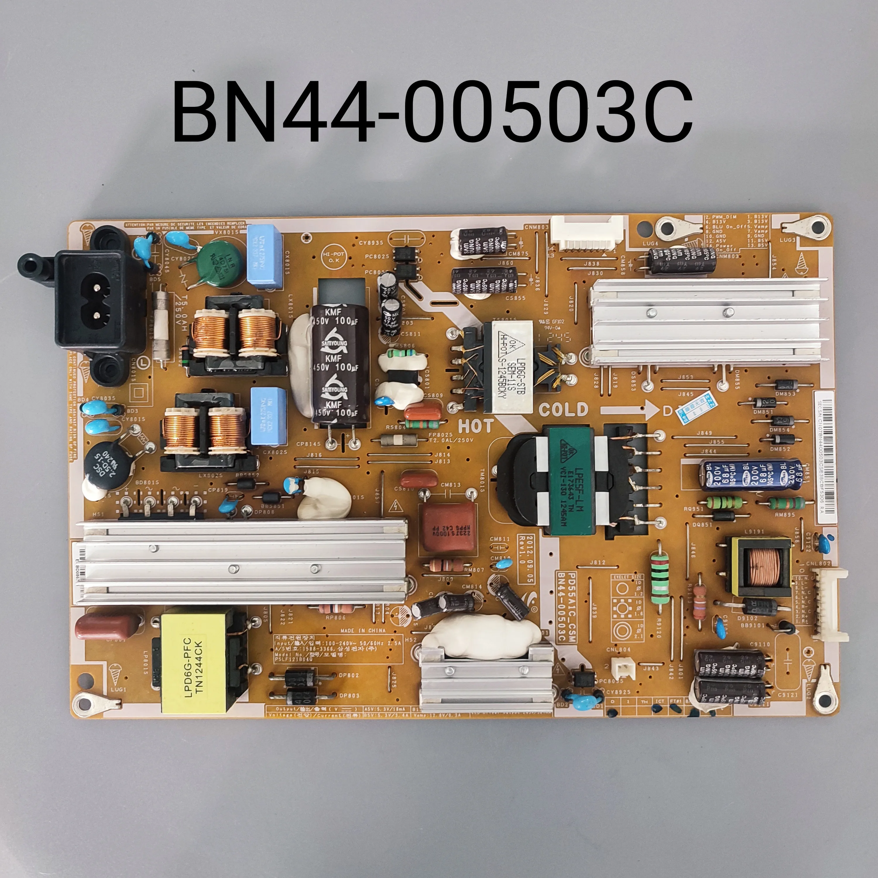 

BN44-00503C PD55A1-CSM PSU POWER SUPPLY BOARD Has Been Tested To Work Properly Suitable For Samsung UN50ES6150FXZA