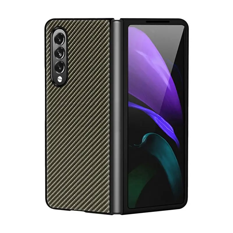 

Protector ForSamsung Z Fold 3 5G Full Cover ForSamsung Z Fold 3 5G Protective Shockproof PC Cover Housing Smartphone Accessories