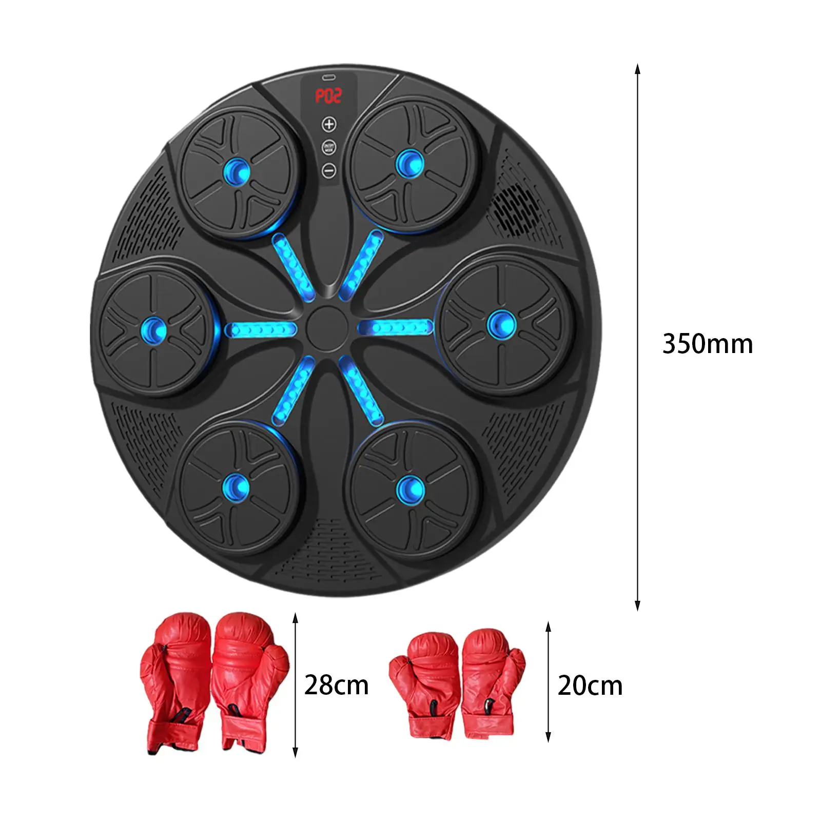 Боксерская машина Электронная боксерская настенная мишень Интеллектуальный