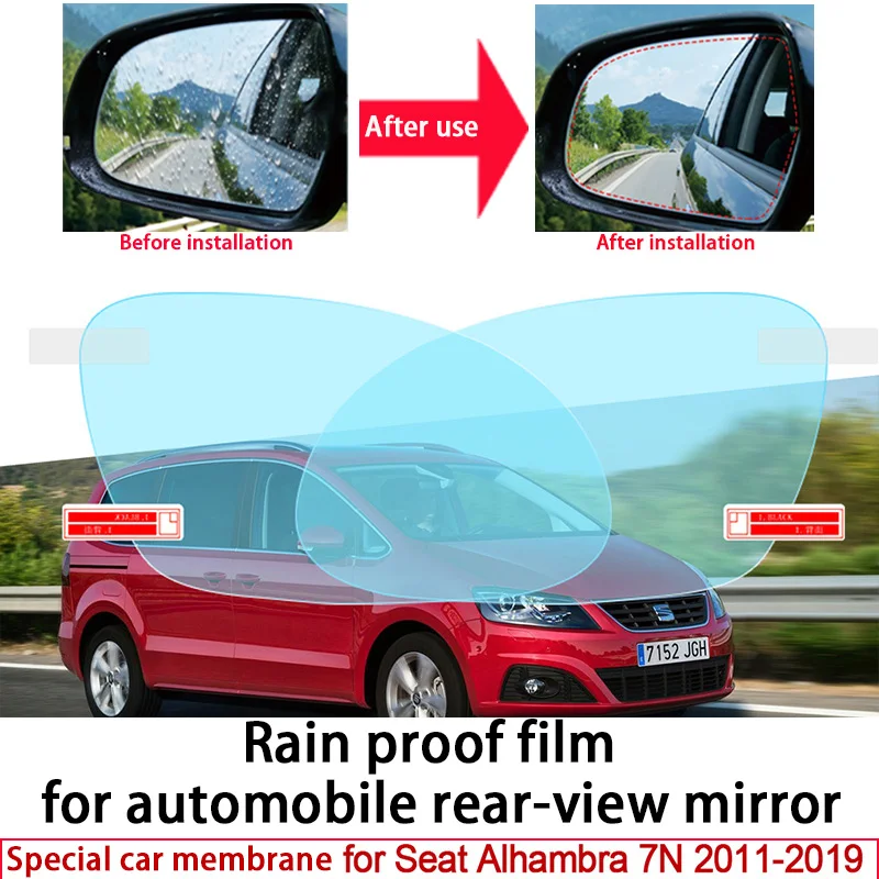 

Автомобильная фотопленка заднего вида для AUDI A1 8x 2011 ~ 2018, противоослепляющая Водонепроницаемая противотуманная непромокаемая пленка, автомобильные аксессуары