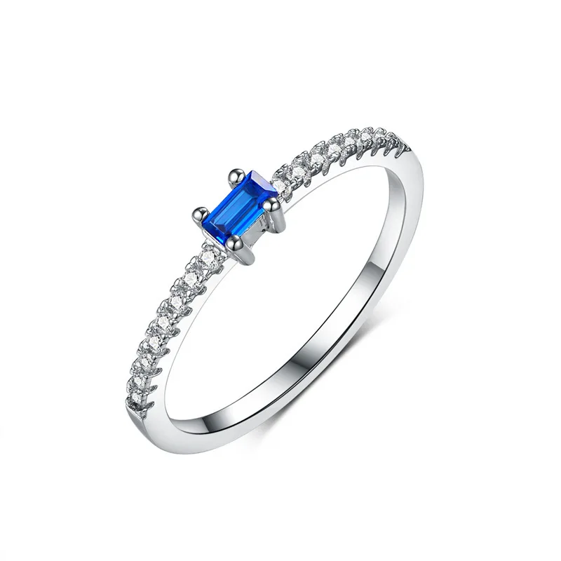 

2022 NEW Simple Ring For Women Single Row of Diamond Zircon Engagement Valentine's Day Gift Jewelr