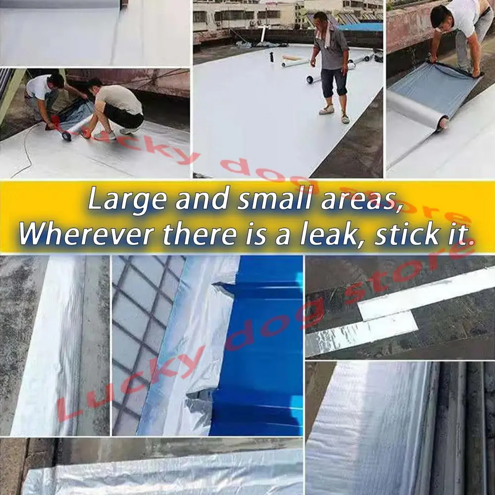 Бутиловая лента для ремонта крыши цветная Стальная Плитка трещины самоклеящаяся