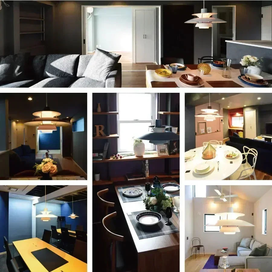 Цветной подвесной светильник в скандинавском дизайне высококачественный зонтик