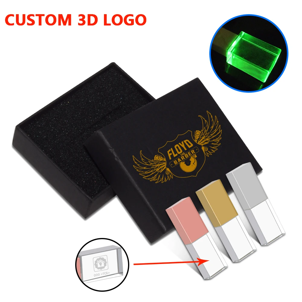 

USB-флеш-накопитель с кристаллами, 16-2,0 ГБ, 8-128 ГБ