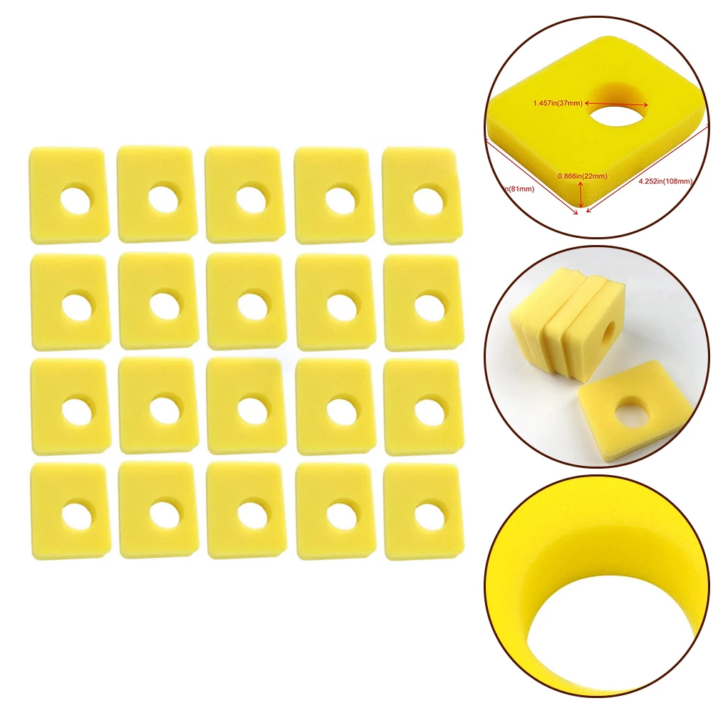 20 упаковок газонокосилки очиститель воздушного фильтра пенопластовый фильтр