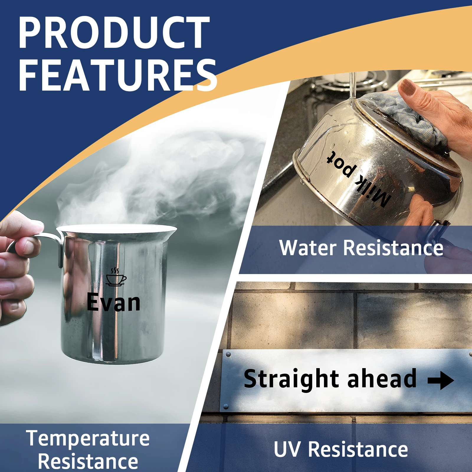 10 шт. неламинированная лента для трафарета черная прозрачная 24 мм * 3 м