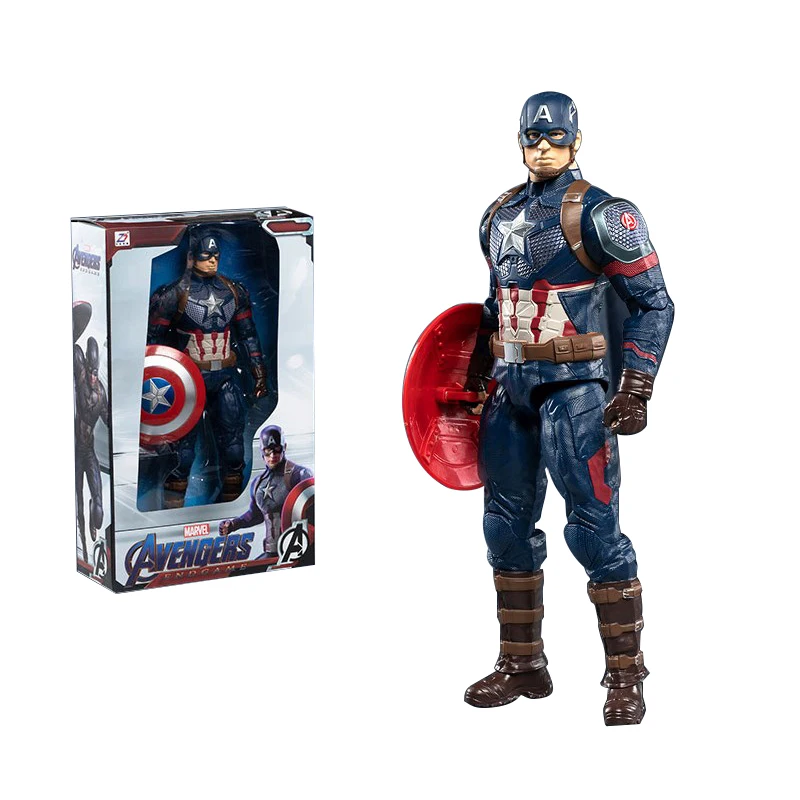 

14-дюймовая экшн-Фигурка «Капитан Америка» из серии Marvel «мстители», рождественский подарок для мальчика, новая игрушка