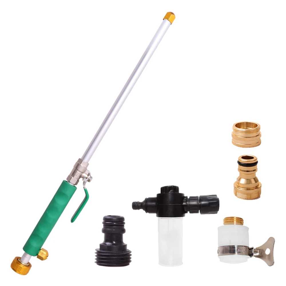 

Car High Pressure Car Wash Spray Wand Car Car Wash Foam Pot Car High Pressure Car Wash Cleaning Tool Green