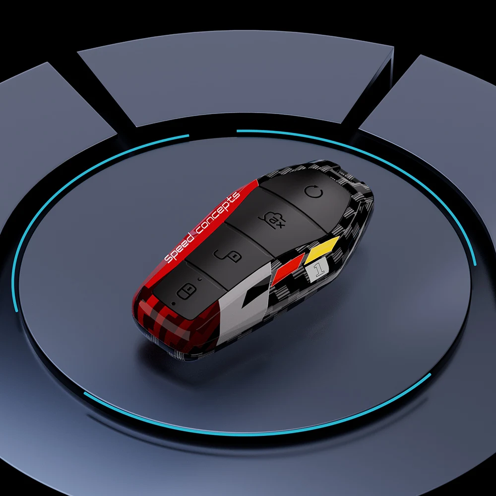 Граффити чехол для автомобильного ключа для BYD Tang EV600 Han EV Yuan ATTO 3 Song PLUS Pro MAX DMI Qin автомобильные аксессуары