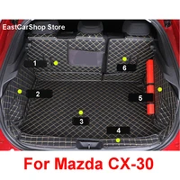 car all surrounded rear trunk mat car boot liner tray custom protective mat for mazda cx30 cx 30 2020 2021 2022 car accessories