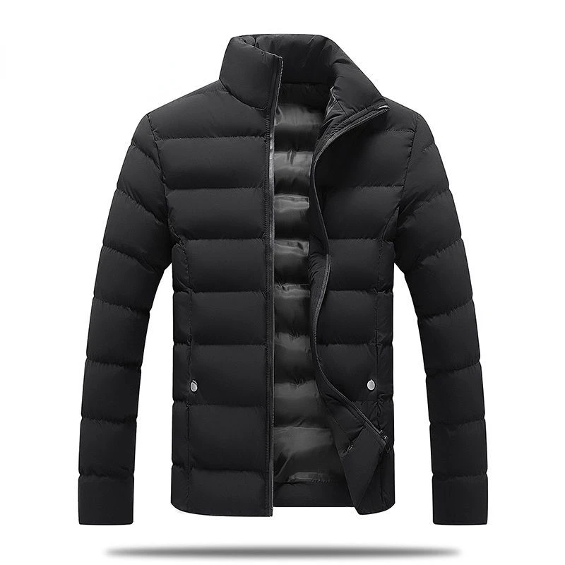 2023 Winter Men's Down Jacket Stand Collar Fashion Long Down Coat Men Thick Windproof Waterproof Warm Brand Mens Long Parkas F22