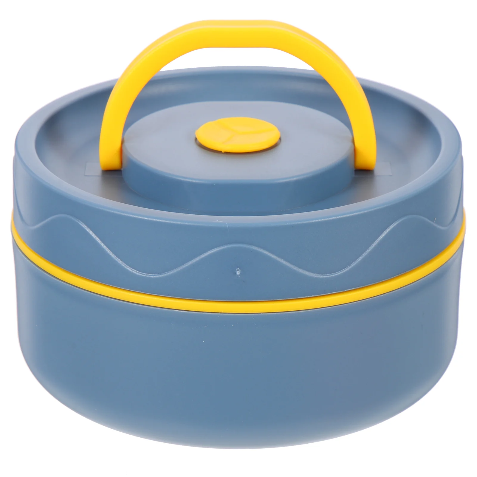 

Box Lunch Bento Thermal Case Meal Container Camping Insulated Multi Layer Reusable Stackableprep Retro