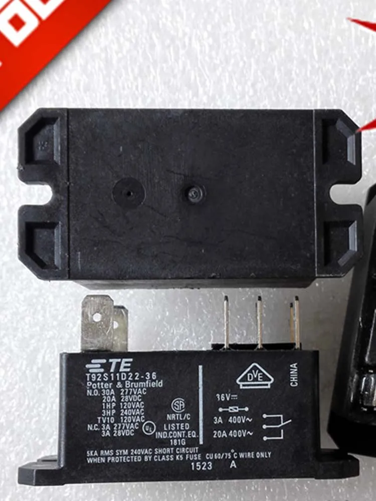 Реле T92S11D22-36 30A 250Vac, 1 шт.