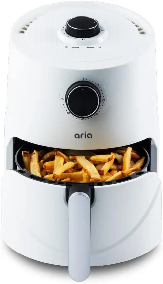

Aria Ceramic Air Fryer, 3Qt, White