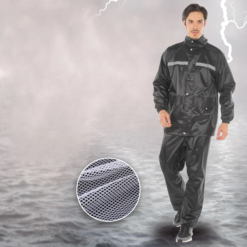 

Pants Men Waterproof Raincoat Waders Cover Waterproof Raincoats Bivouac Cloak Adult Regenpak Household Merchandises GPF40XP
