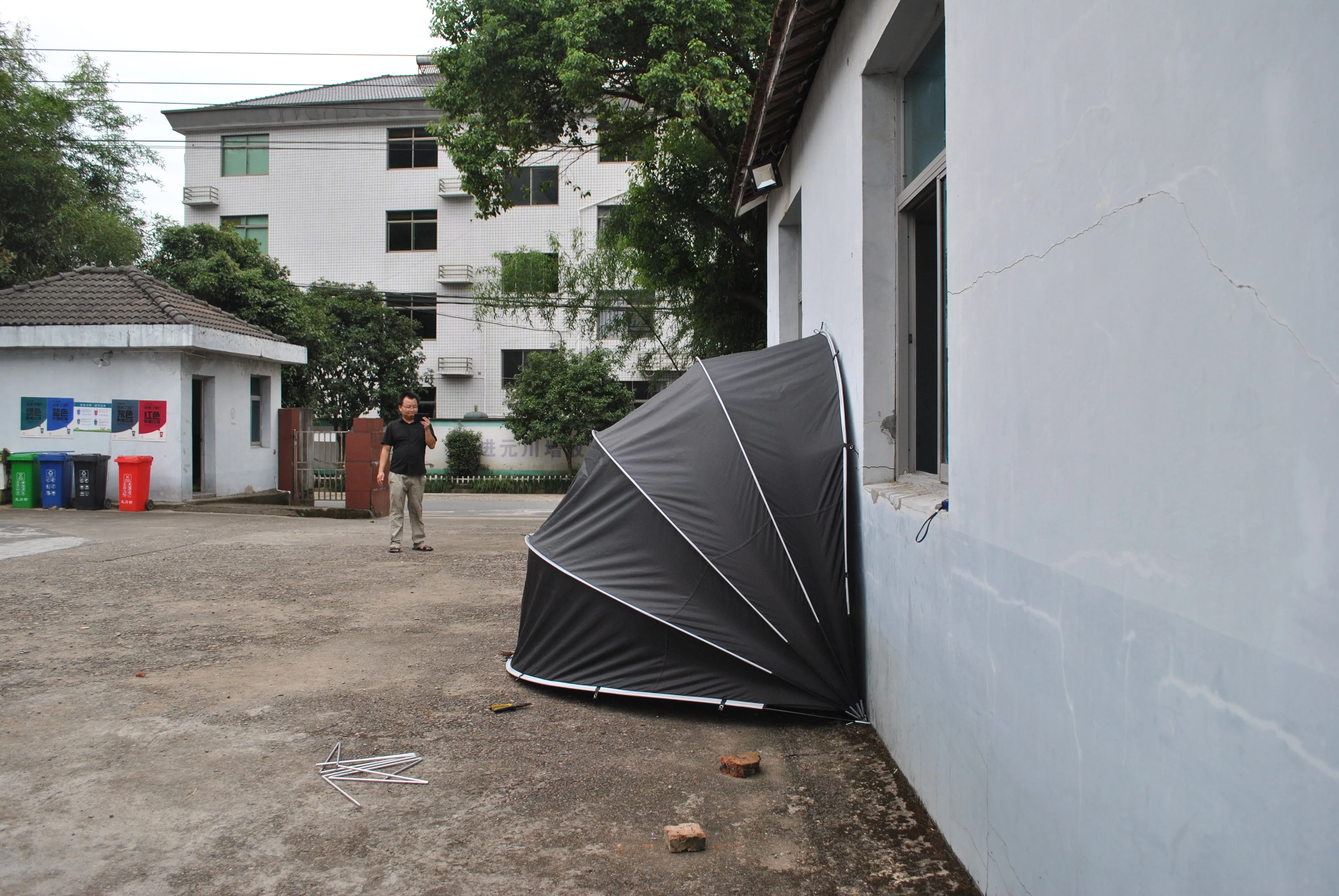 CZX-507 подвесная Крышка для мотоцикла велосипеда палатки с прочной рамой хранения