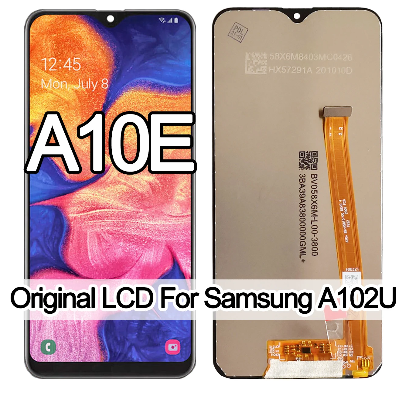 Оригинальный ЖК-дисплей 5,8 дюйма для Samsung Galaxy A10E A102 SM-A102U SM-A102F/DS, ЖК-дисплей с сенсорным экраном и дигитайзером в сборе с рамкой