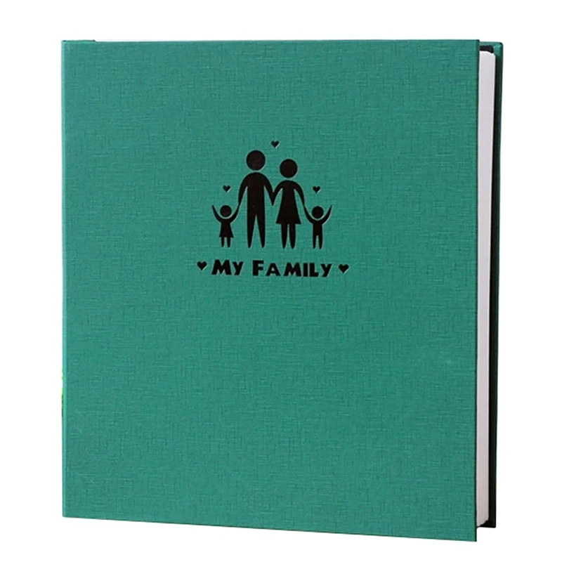 

Семейная книга для фотосъемки, фотографии, 6 дюймов, кожаный внутренний фотоальбом «сделай сам», альбом для скрапбукинга, свадьбы, дня рожде...