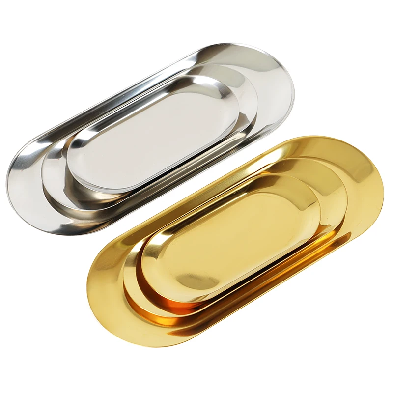 1 шт. лоток для хранения из нержавеющей стали