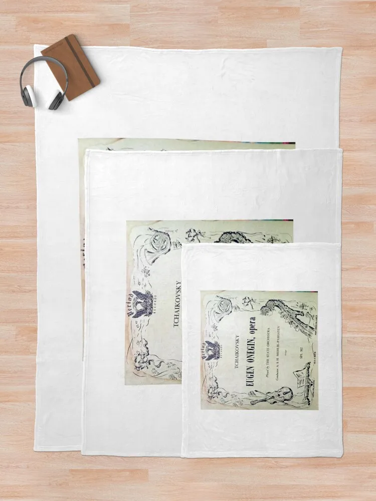 Tchaikovsky ?Eugen Onegin Period Records Classical opera Peter Tschaikowsky ballet Throw Blanket Luxury Cute Blankets