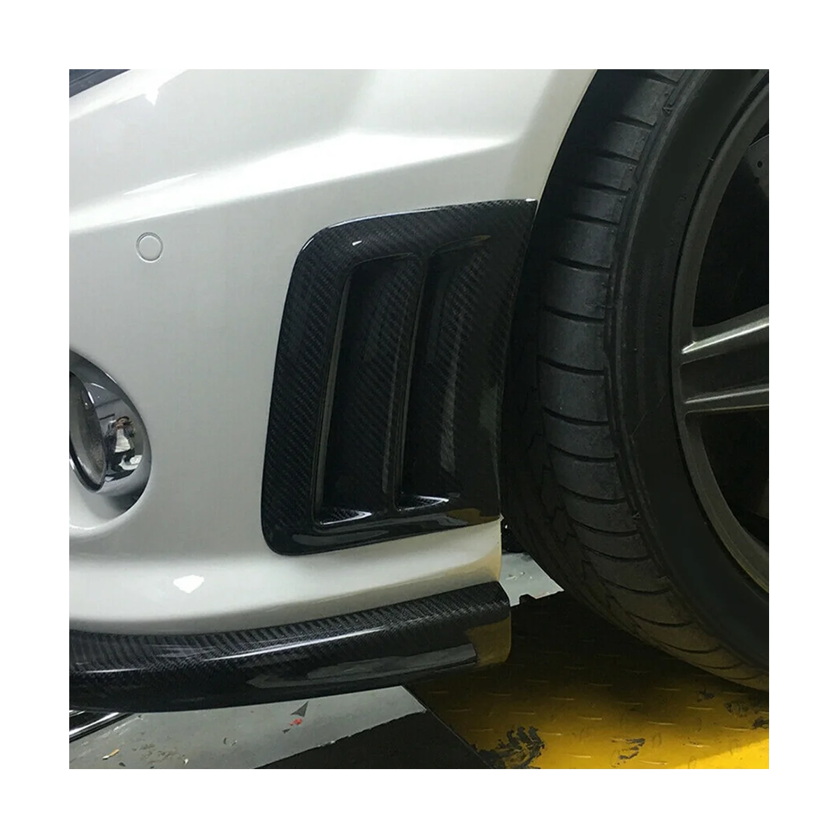 Автомобильные Передние боковые кранцы бампер вентиляционное отверстие для Benz C