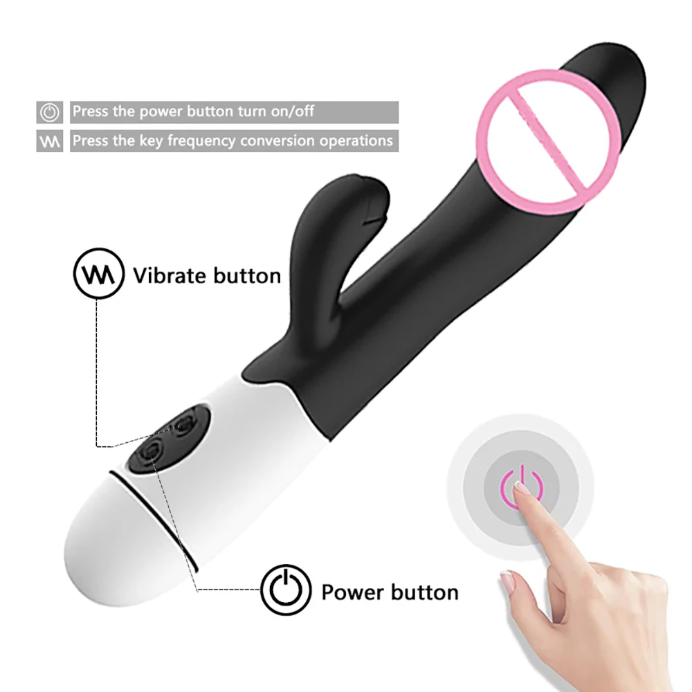 30 частоты Для женщин вибратор мягкий силиконовый зарядка через USB мастурбации