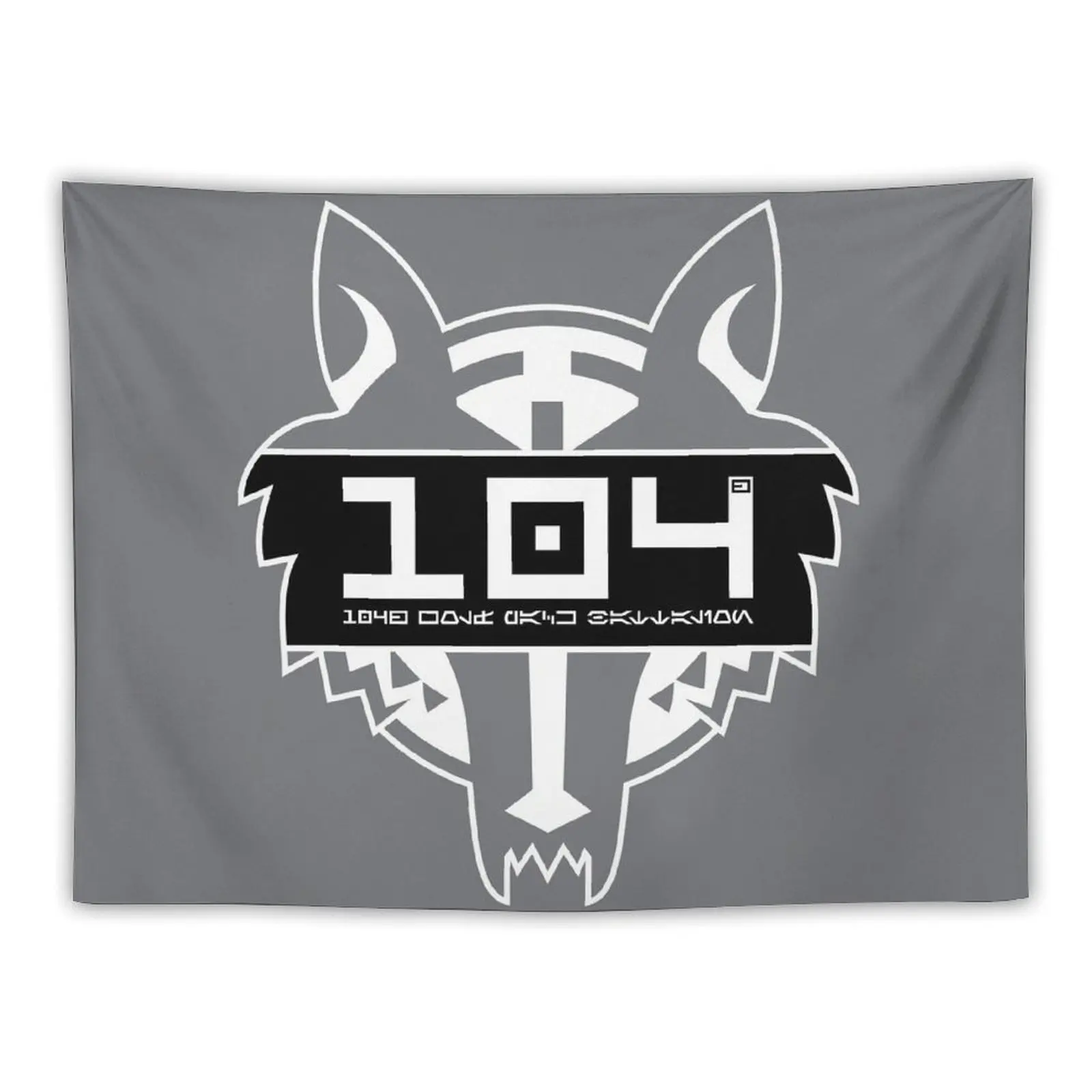 104-й волк пакет батальон логотип гобелен декор домашняя эстетика для комнаты