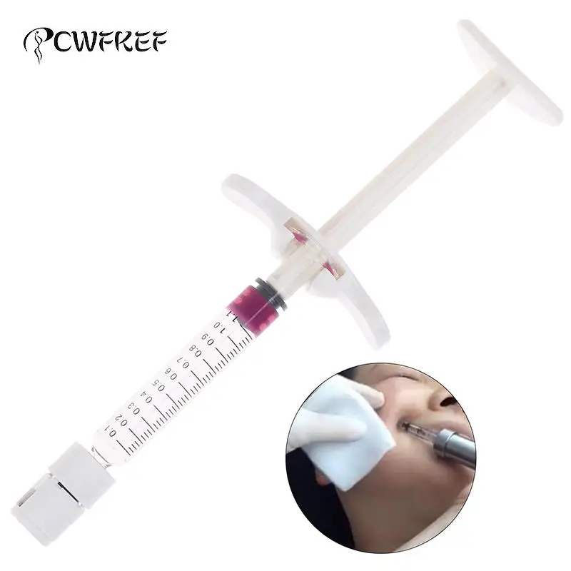 

1 ML Lip/Nose/Cheek Hyaluronic Acid Filler Injections Enhancement Pen Filling