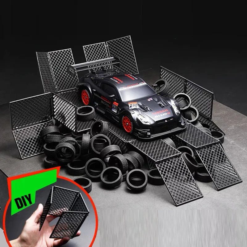 Украшение гаража автомобиля WW2 военные детали из колючей проволоки строительный